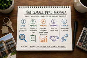 SMALL Deal Formula for evaluating multifamily investment opportunities
