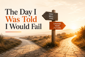 The Day I Was Told I Would Fail